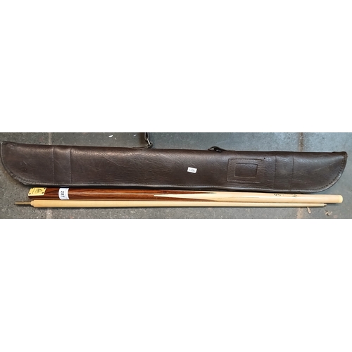 287 - A snooker cue bearing a signature, Jimmy White