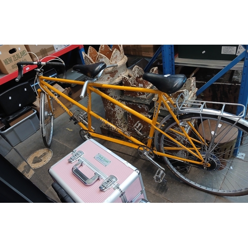 291 - Neil Orrell tandem with Orrell 531 tubing, Shimano Altus C10 chainset, Sturmey Elite drum brakes (fr... 