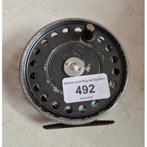 492 - Hardy fly reel 'The St. George 3 3/4
