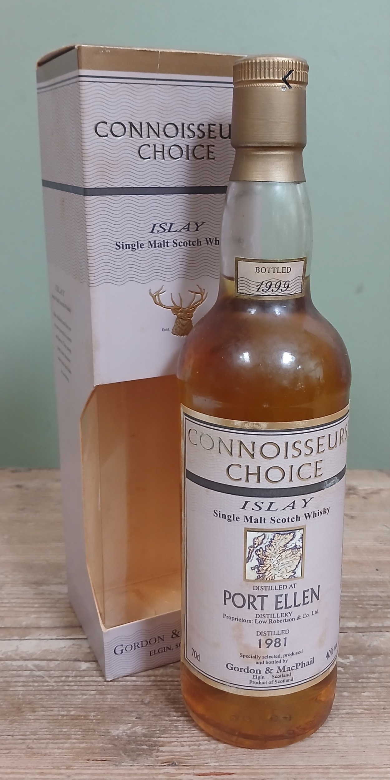 Connoisseurs Choice Port Ellen 1981 Gordon & MacPhail single malt ...