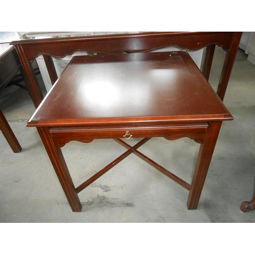 101 - American Household Cherry Wood End Table Code AM6980F
