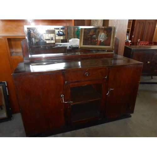 83 - Antique/Vintage Dressing Table with Mirror