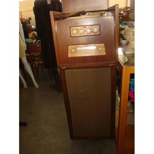 152 - Vintage 'Stentorian' Radio Gramophone (a/f-Radio Working)