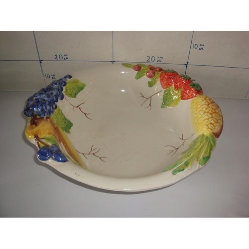 245 - 'Ramiche Paoli' Large Ornate Italian Fruit Bowl
