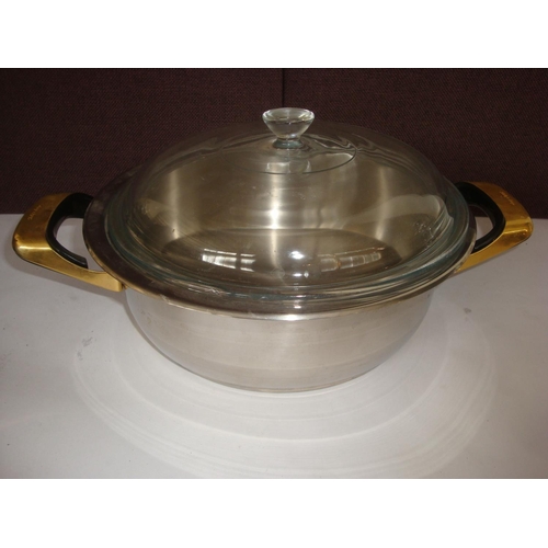 283 - Inoxpran Stainless Steel 18/10 Lidded Cooking Pot (New)