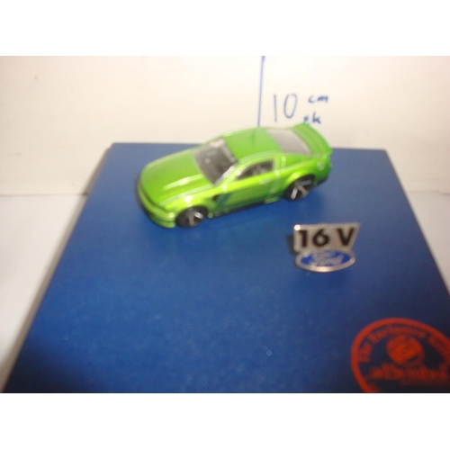 88 - Ford Mustang Model Car with Ford Pin-Taken Back on 25/6/2020