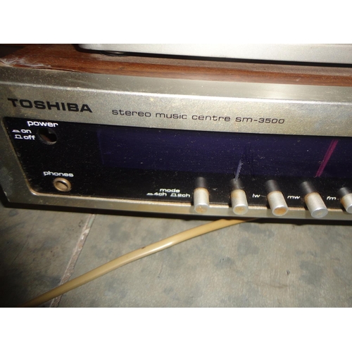 Vintage (1970's) Toshiba Stereo Music Centre SM-3500 (a/f-Radio