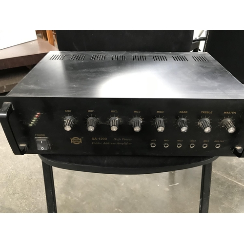 72 - Show SA-1200 High Power Public Address Amplifier