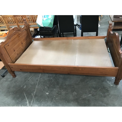 103A - Solid Pine Wood Single Bed (No Mattress)