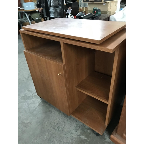 107A - Wooden TV Cabinet with Revolving Top