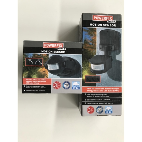157 - x2 PowerFix Profi Motion Sensors (New)