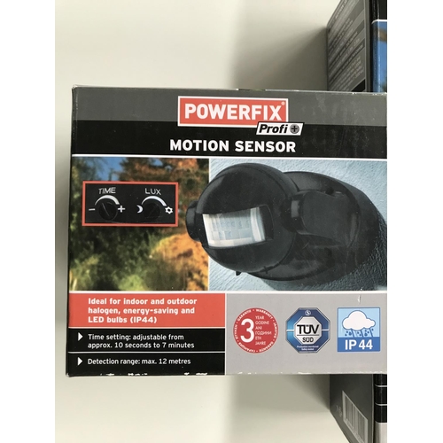 157 - x2 PowerFix Profi Motion Sensors (New)