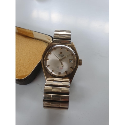 196 - Vintage Tissot Watch Automatic (Working When Lotted)