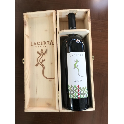 165 - 2013 Lacerta Winery Cuvee 1.5Lt in Original Wooden Box - Taken Back on 13/4/2021