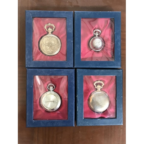 167 - x4 Pocket Watches (Unused, in Box)