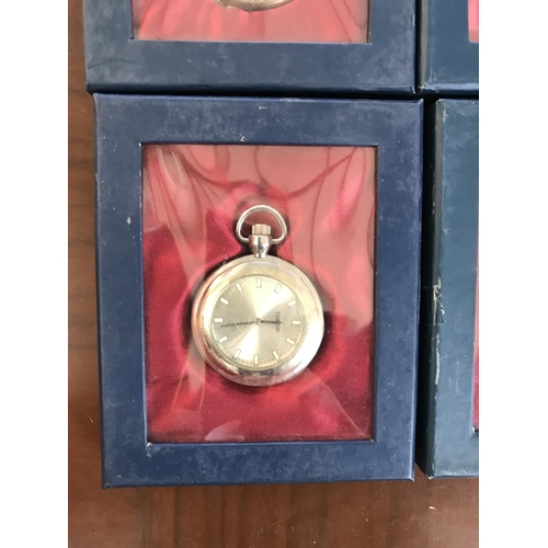 167 - x4 Pocket Watches (Unused, in Box)