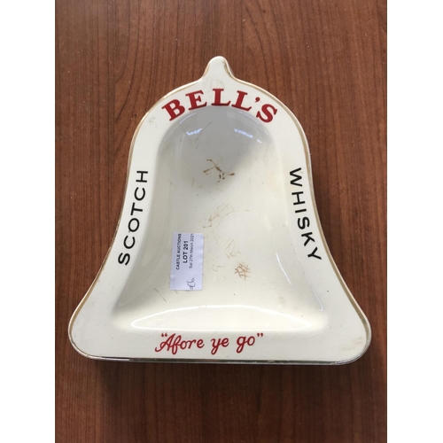 201 - Collectable Rare Bell's Ashtray