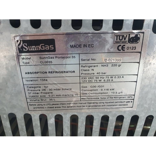 174 - Vintage Refrigerator with Adaptor For Cars (Working When Lotted)