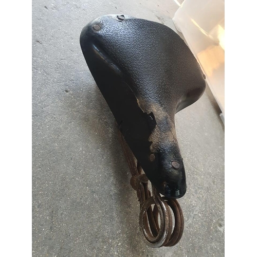 176 - Vintage Bicycle Seat (a/f)