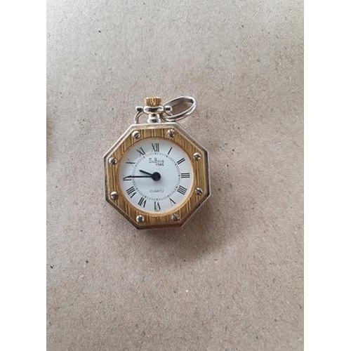 48 - Vintage 'Dubois 1785' Key-Ring - Pocketwatch (a/f)