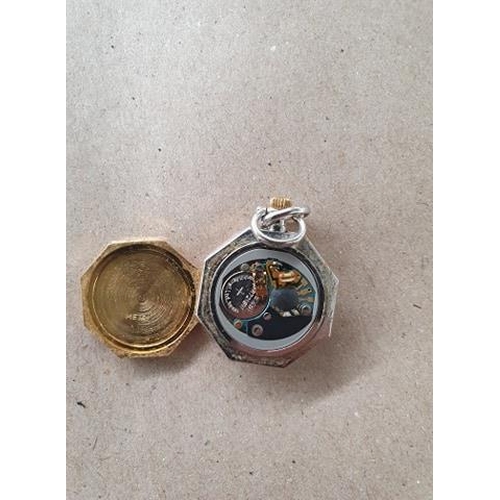 48 - Vintage 'Dubois 1785' Key-Ring - Pocketwatch (a/f)