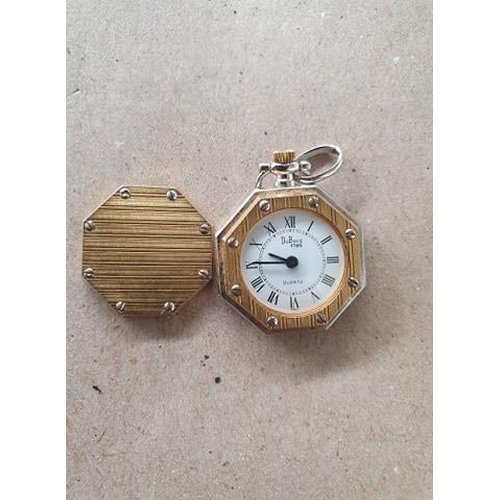 48 - Vintage 'Dubois 1785' Key-Ring - Pocketwatch (a/f)