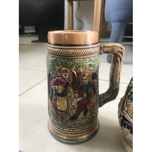 10A - x3 Collectable Beer Pitchers