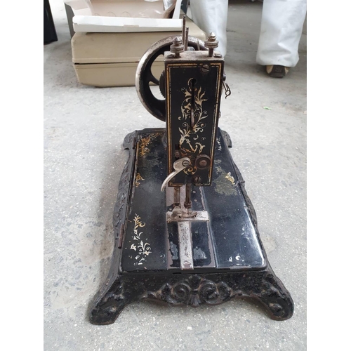 29 - Antique Victorian Era Sewing Machine (Museum Item)