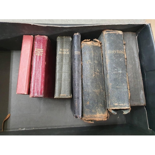 28 - 6x Antique and Vintage Bibles & Other Religious Prayer Book