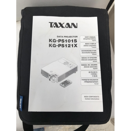 52 - Texas Instrument Taxan KG-PS121X Projector with Remote and Bag (New)