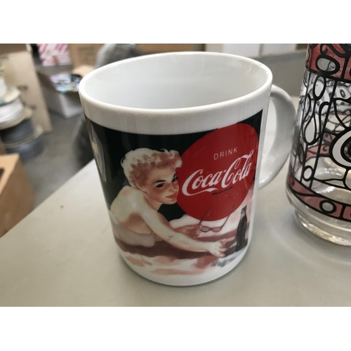 144 - Coca-Cola Collectable Glasses and Mugs