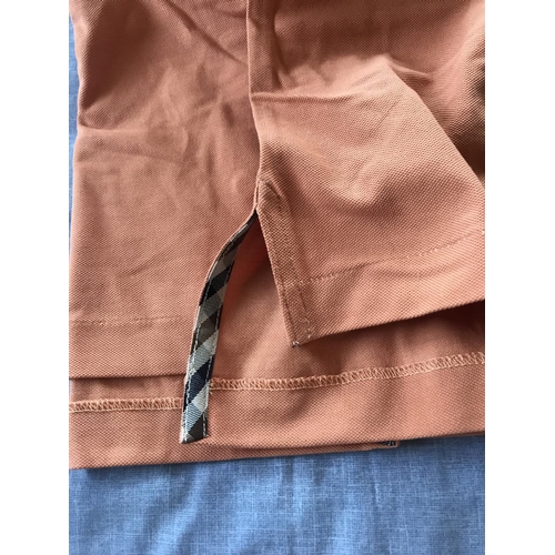 257 - Aquascutum London Dawson Leisure Polo Shirt, Pabrika Colour, Size S Reg. (Unused)