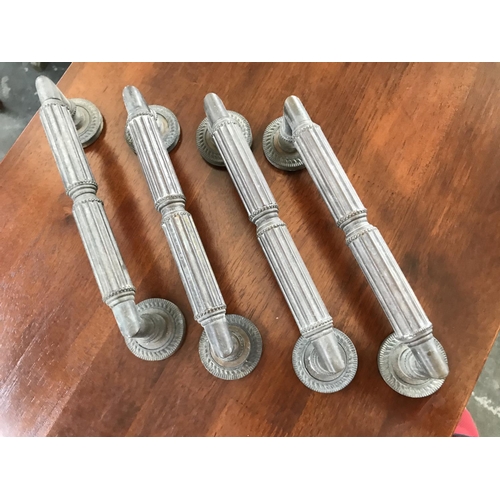 275 - x4 Vintage Bronze Door Handles