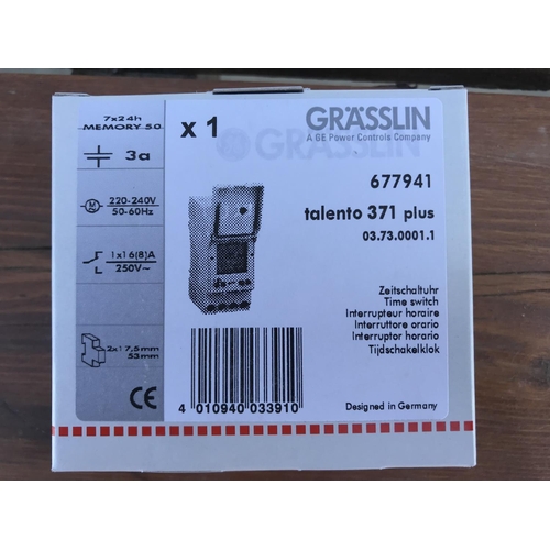 138 - GE Grasslin Time Switch (New, in Box)