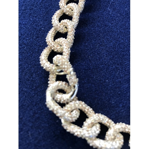 161 - Gold Plated Silver 925 Zirconium Necklace - Taken Back on 29/5/2021