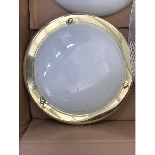 172 - x3 Side Wall/Ceiling Lamp Fitting (New)