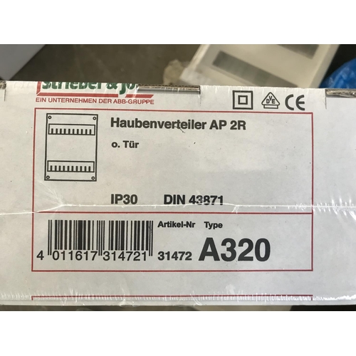 279 - ABB Striebel & John AP 2R IP30 Surface 24-Way Consumer Unit (New, in Box)