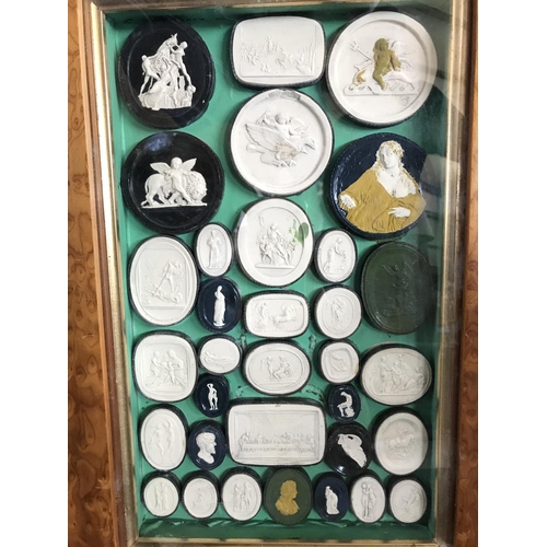 154 - Greek Mythology Plaster Cast Collection Framed (x33 Pcs) (42cm x 29cm) - Taken Back 8/6/21