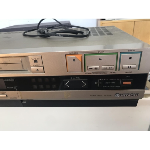 205 - Vintage Hitachi Video Player/Recorder