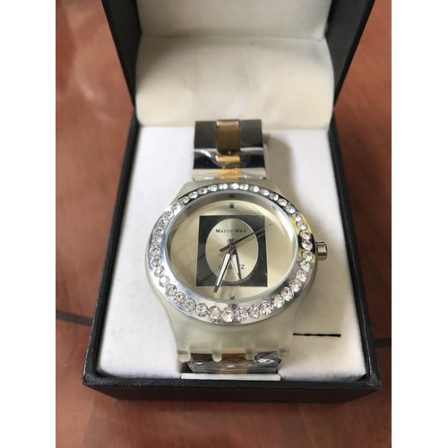 218 - Marco Max Wrist Watch in Case (New)
