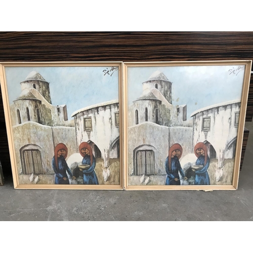 219 - Pair of Vintage 'Xanthos' Prints (50 x 55cm/each)