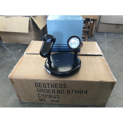 289 - x6 Halogen 2-Light Fittings (New, in Box)