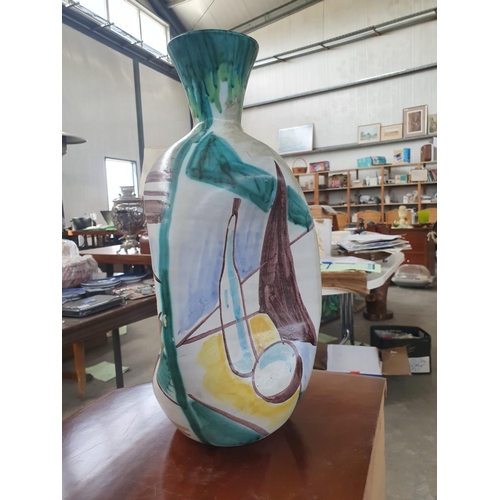 211 - Vintage Art-Deco Hand-Made Pottery Vase