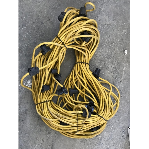 285 - English Outdoor Waterproof Cable with Light Fittings (60m)