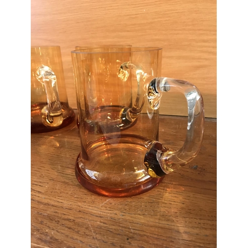 467 - x4 Beer Pint Glasses (Unused)