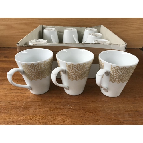 479 - x9 Zara Home Coffee Mugs (New)