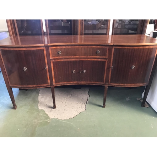 480 - Large Retro Buffet Unit (203 W. x 61 D. x 99cm H.)