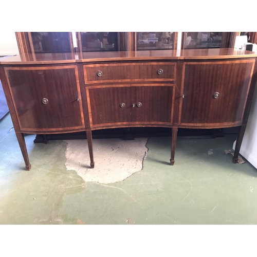 480 - Large Retro Buffet Unit (203 W. x 61 D. x 99cm H.)