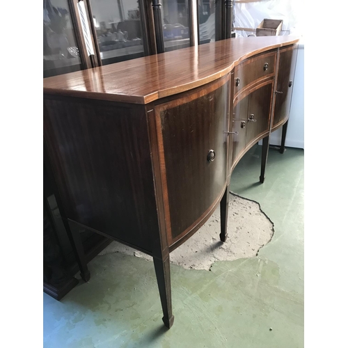 480 - Large Retro Buffet Unit (203 W. x 61 D. x 99cm H.)