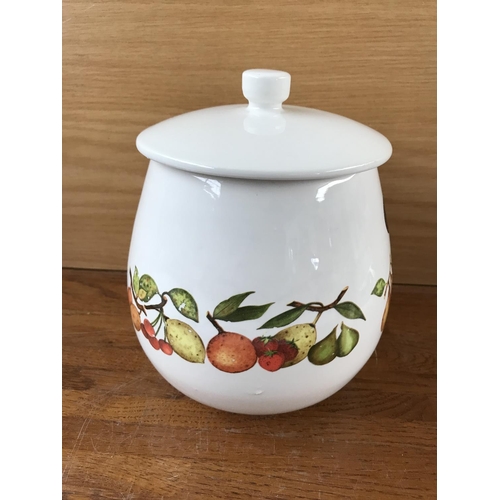 494 - Vintage Italian 'Ceramiche Bianconi' Lidded Jar (18cm H.)